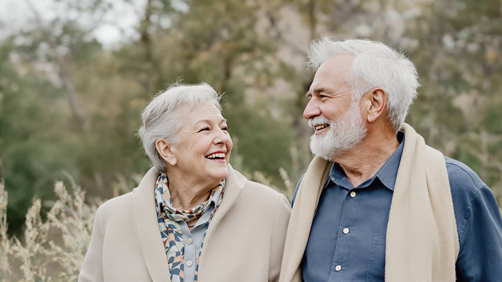 Calm abstract illustration representing healthy aging and thoughtful decision-making